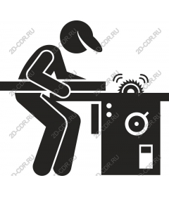  Carpenter on the table saw