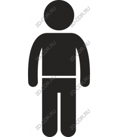  Minimalist human figure