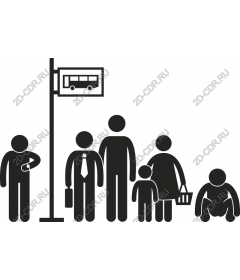 Bus stop "Diverse community"