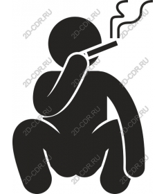  Smoking Figure