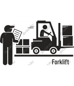 Forklift for logistics and storage projects
