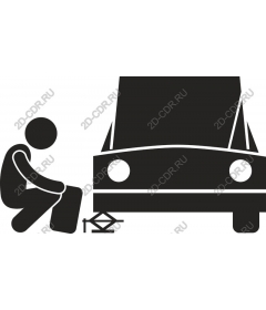 Icon car maintenance