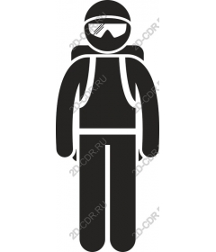Smooth skier