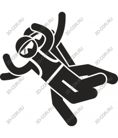 Dynamic skydiver
