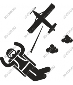  Adventure of a skydiver in free fall