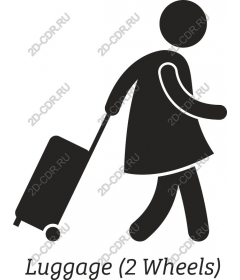 Luggage (2 wheels)