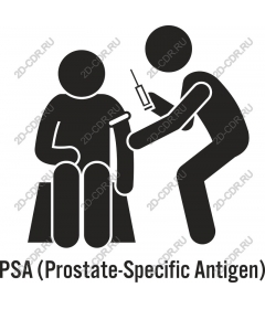  A test for PSA (prostate specific antigen)