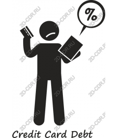 The credit card debt