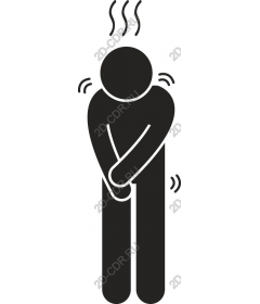 The icon of "Poor health"