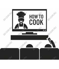 How to cook a Family scene cooking Clipart