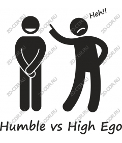  Modesty vs high ego