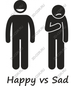  Happy vs sad