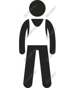  Man in t-shirt