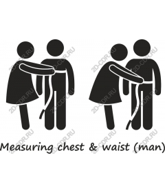 Measurement bust and waist