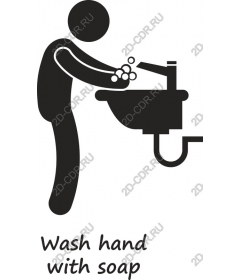 Wash your hands with soap and water