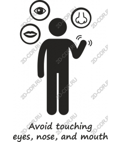 Icon of awareness about health, hygiene promotion