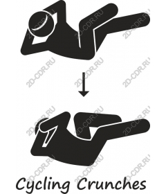 Bicycle crunches