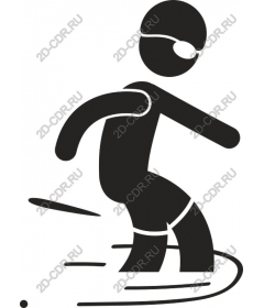  Athlete, a dynamic water sports