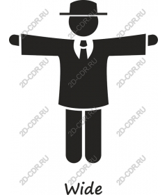  Wide figure