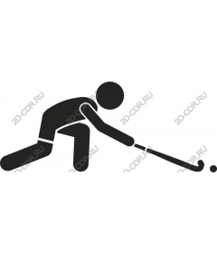 Dynamic hockey player