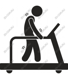 Dynamic treadmill for running