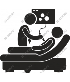  The health worker and the patient
