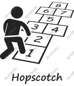 Fun hopscotch