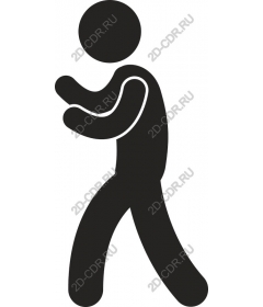  The walking figure