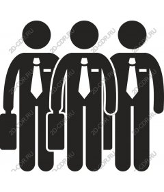  Three business professional