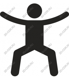 Dynamic pose of the person