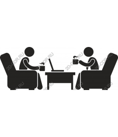  A cozy chat over coffee