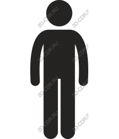  The figure of a man