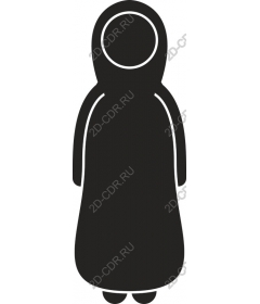  The hooded figure
