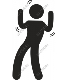  Energetic and dynamic dancer figurine