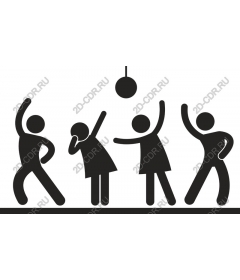  Bright dance party