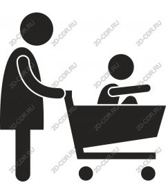  Family ties in the shopping cart