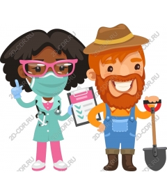 Gay community: the doctor and the farmer