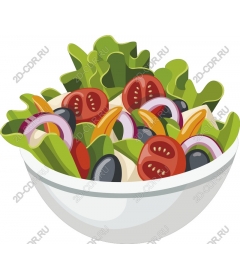  Bright fresh salad