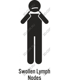  Enlarged lymph nodes