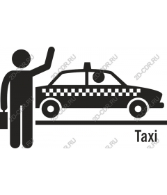 Icon of a taxi