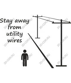 Safety Stay away from the wires of the mains