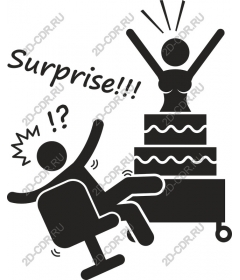 Surprise celebration