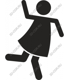  Dancing figure