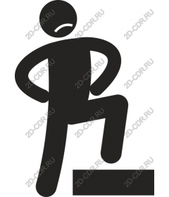 Icon "Step forward" — motivating