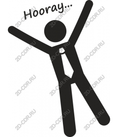  Cheers Figure in tie - Festive