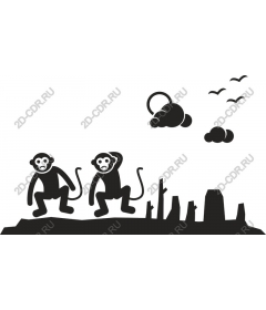 Playful monkey