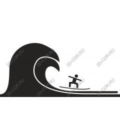 Dynamic badge of surf