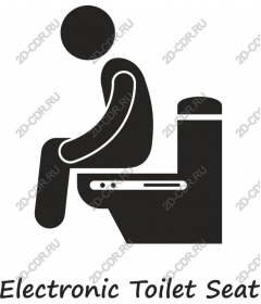  Electronic toilet seat