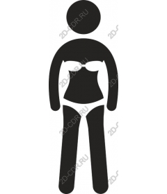  Stylized icon of a beach