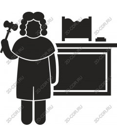  The judge is a woman
